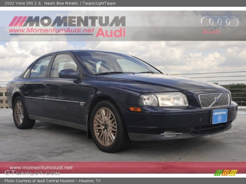 Nautic Blue Metallic / Taupe/LightTaupe 2002 Volvo S80 2.9