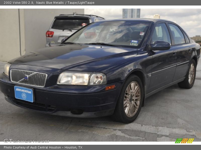 Nautic Blue Metallic / Taupe/LightTaupe 2002 Volvo S80 2.9