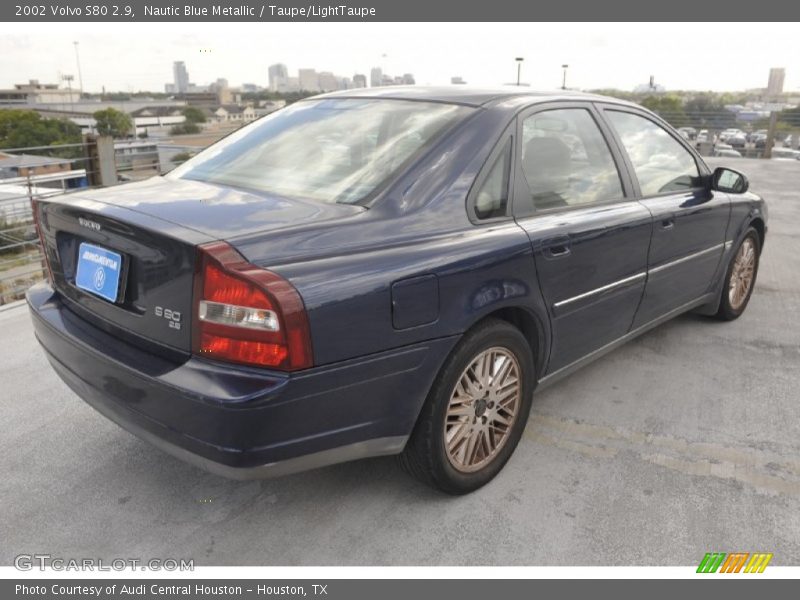 Nautic Blue Metallic / Taupe/LightTaupe 2002 Volvo S80 2.9