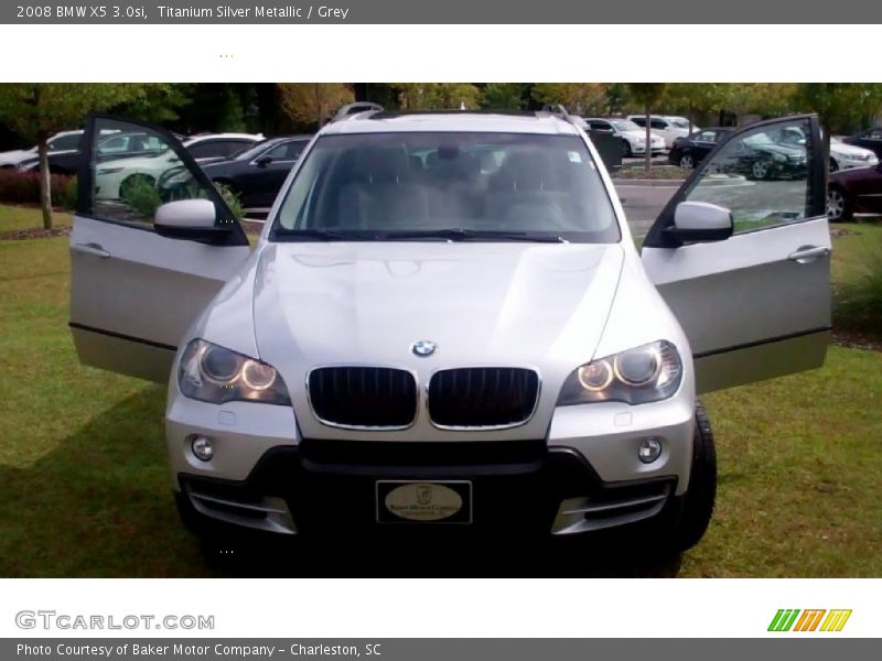 Titanium Silver Metallic / Grey 2008 BMW X5 3.0si