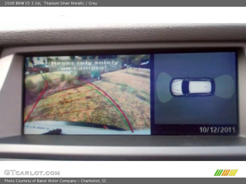 Titanium Silver Metallic / Grey 2008 BMW X5 3.0si