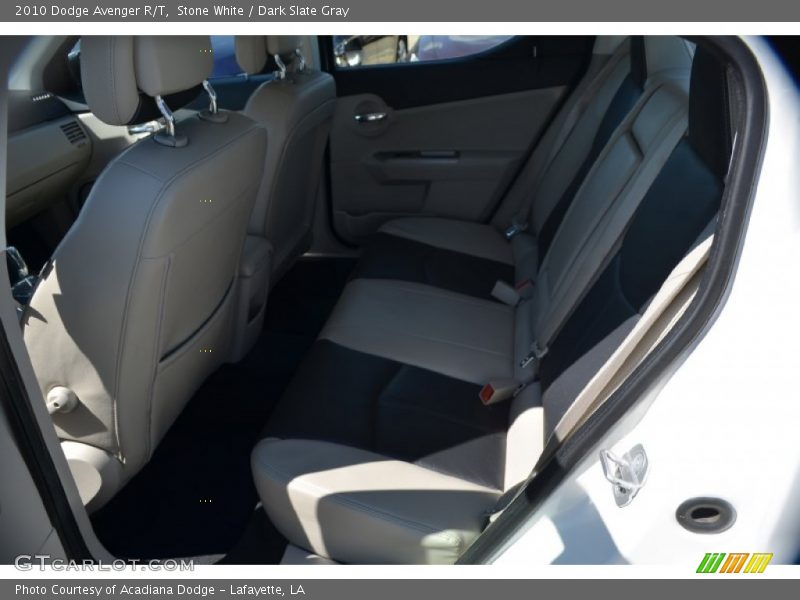 Stone White / Dark Slate Gray 2010 Dodge Avenger R/T