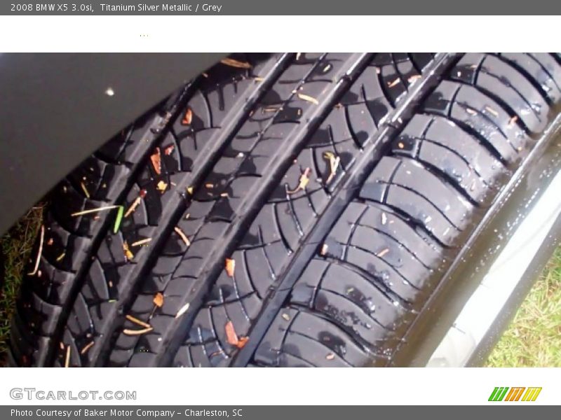 Titanium Silver Metallic / Grey 2008 BMW X5 3.0si