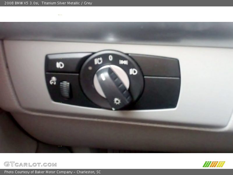 Titanium Silver Metallic / Grey 2008 BMW X5 3.0si