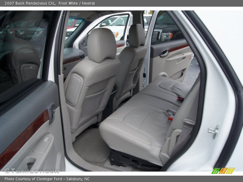 Frost White / Neutral 2007 Buick Rendezvous CXL