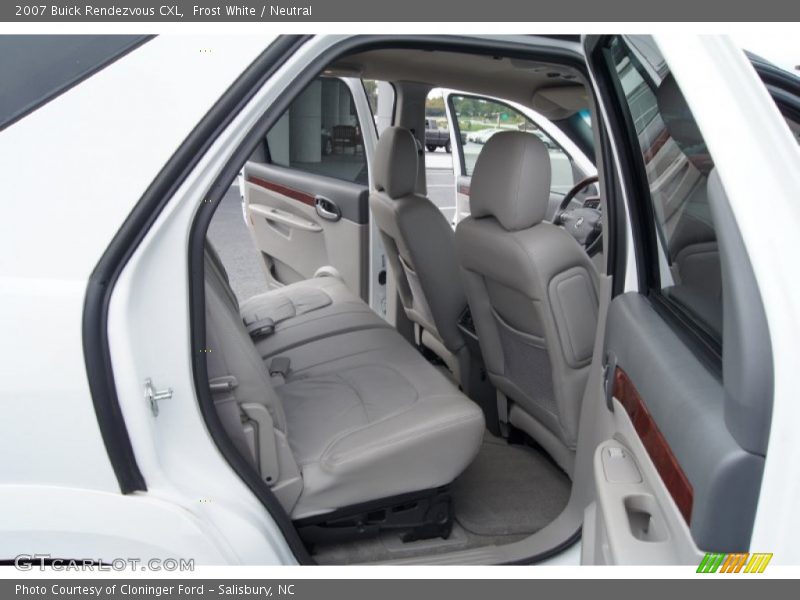 Frost White / Neutral 2007 Buick Rendezvous CXL