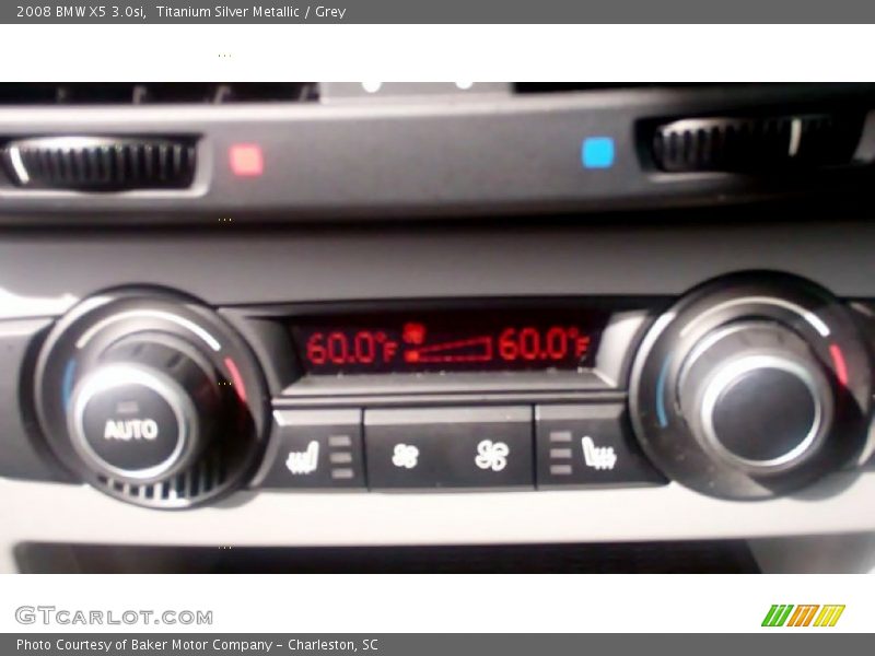 Titanium Silver Metallic / Grey 2008 BMW X5 3.0si