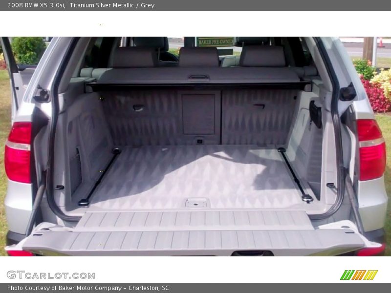 Titanium Silver Metallic / Grey 2008 BMW X5 3.0si