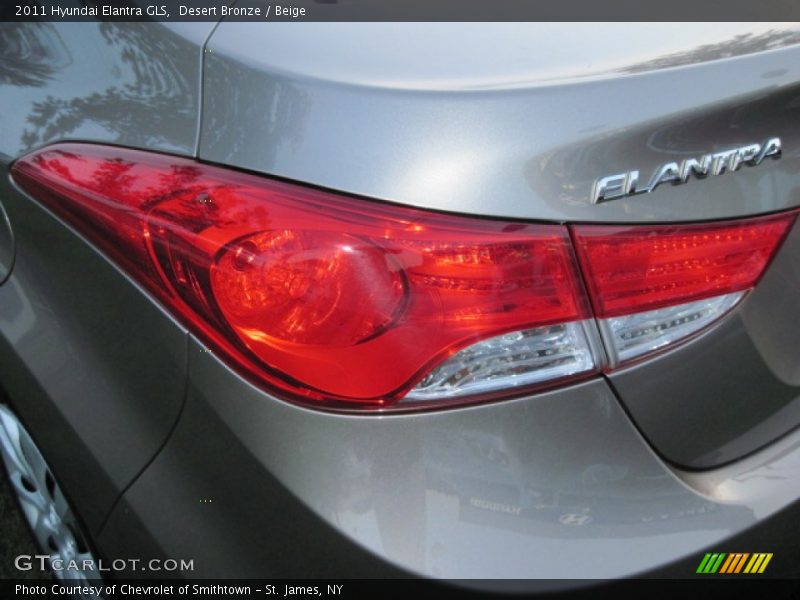 Desert Bronze / Beige 2011 Hyundai Elantra GLS