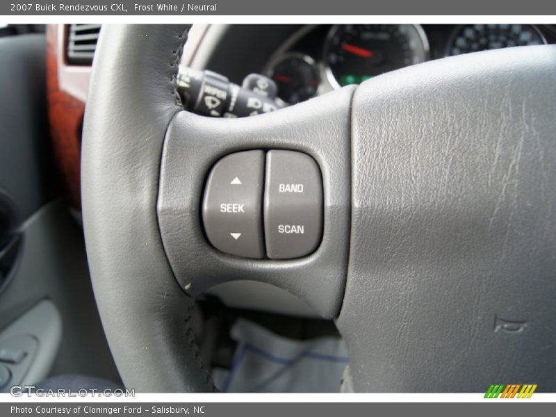 Frost White / Neutral 2007 Buick Rendezvous CXL