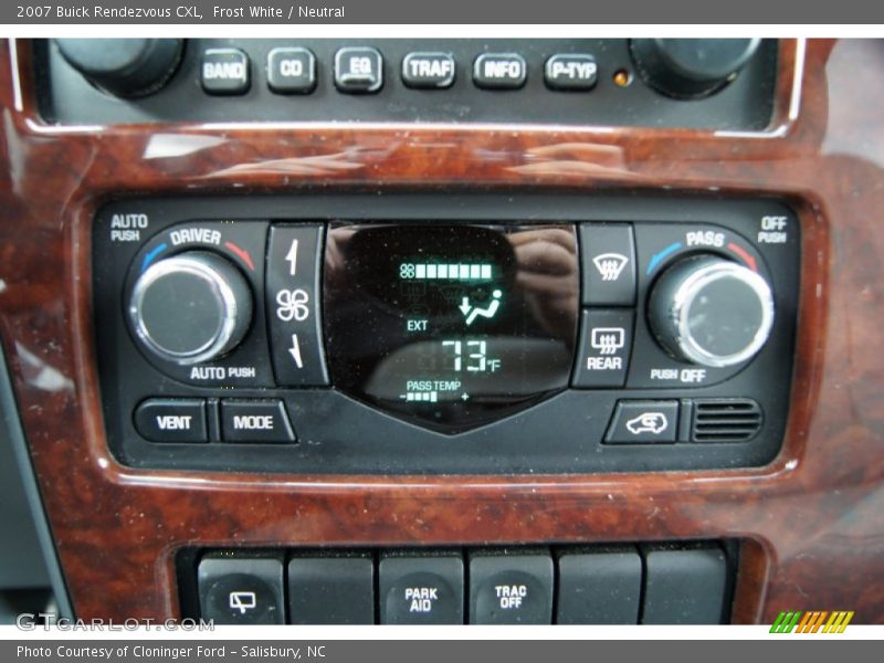 Frost White / Neutral 2007 Buick Rendezvous CXL