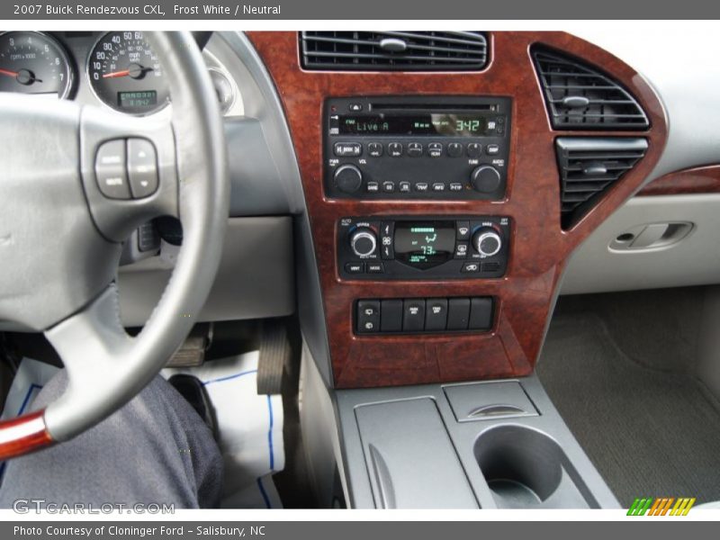 Frost White / Neutral 2007 Buick Rendezvous CXL