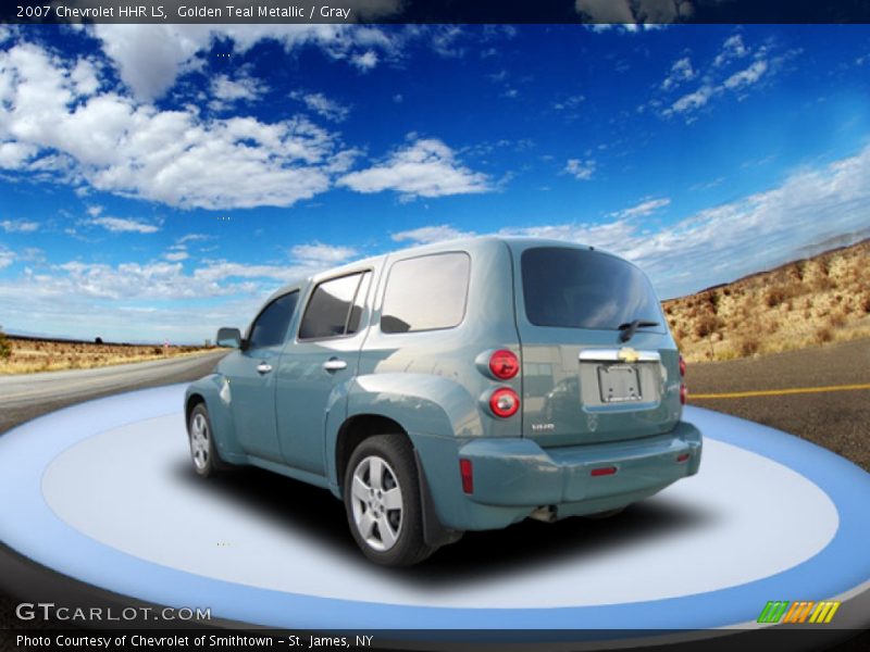 Golden Teal Metallic / Gray 2007 Chevrolet HHR LS