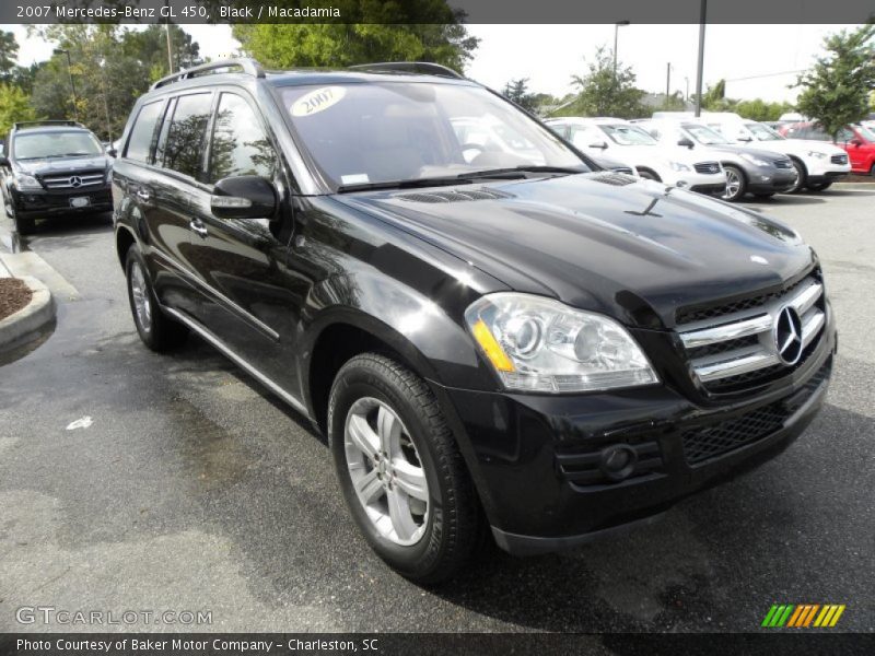 Black / Macadamia 2007 Mercedes-Benz GL 450