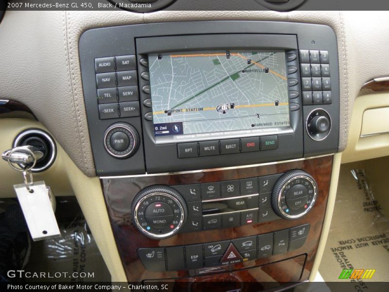 Black / Macadamia 2007 Mercedes-Benz GL 450