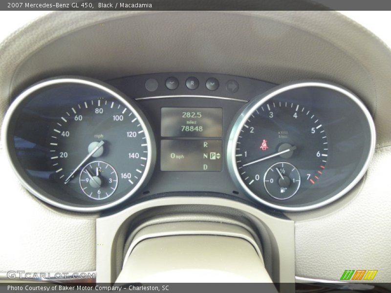 Black / Macadamia 2007 Mercedes-Benz GL 450