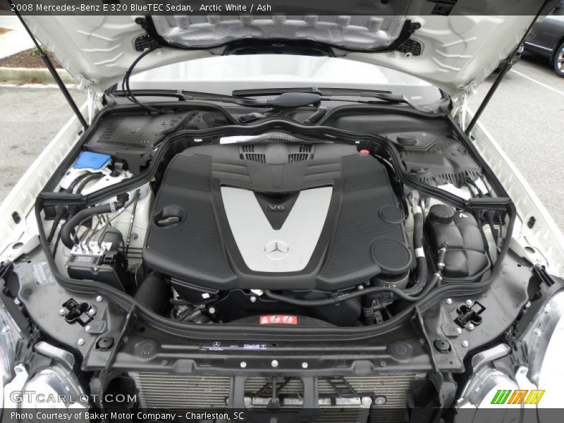 Arctic White / Ash 2008 Mercedes-Benz E 320 BlueTEC Sedan