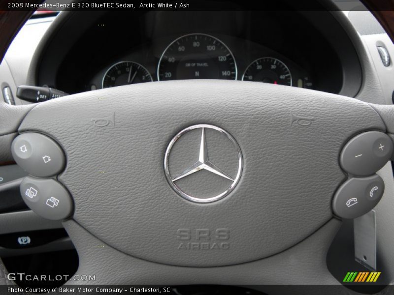Arctic White / Ash 2008 Mercedes-Benz E 320 BlueTEC Sedan
