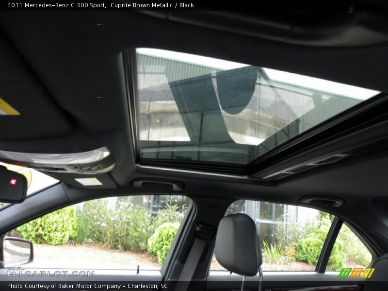 Cuprite Brown Metallic / Black 2011 Mercedes-Benz C 300 Sport