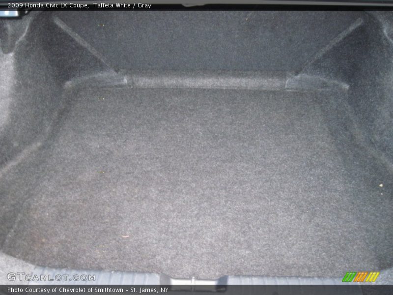 Taffeta White / Gray 2009 Honda Civic LX Coupe