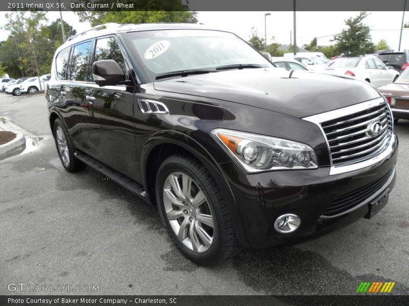 Dark Currant / Wheat 2011 Infiniti QX 56