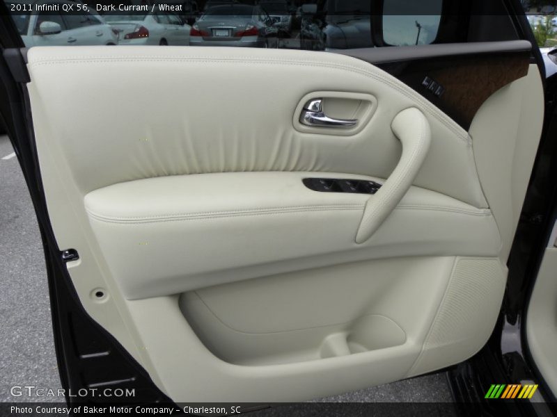 Dark Currant / Wheat 2011 Infiniti QX 56