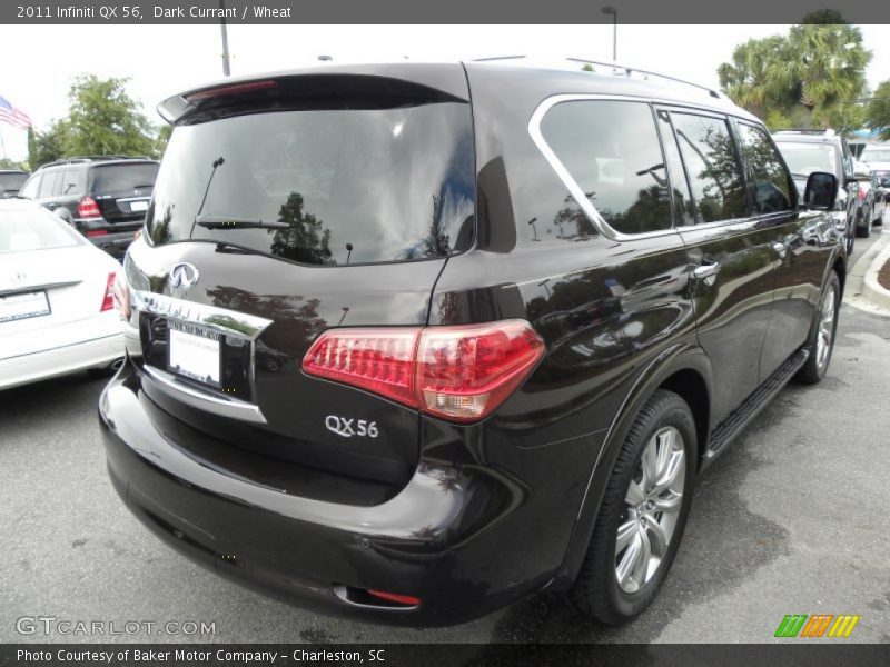 Dark Currant / Wheat 2011 Infiniti QX 56