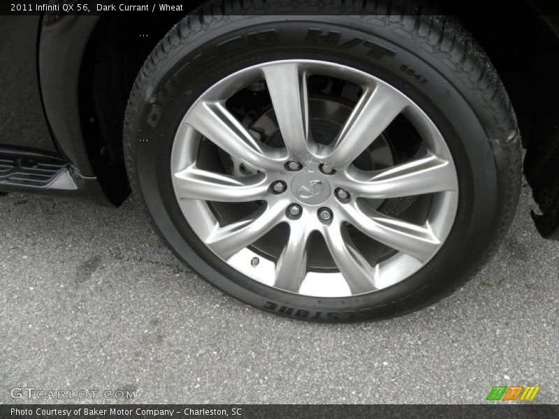 Dark Currant / Wheat 2011 Infiniti QX 56