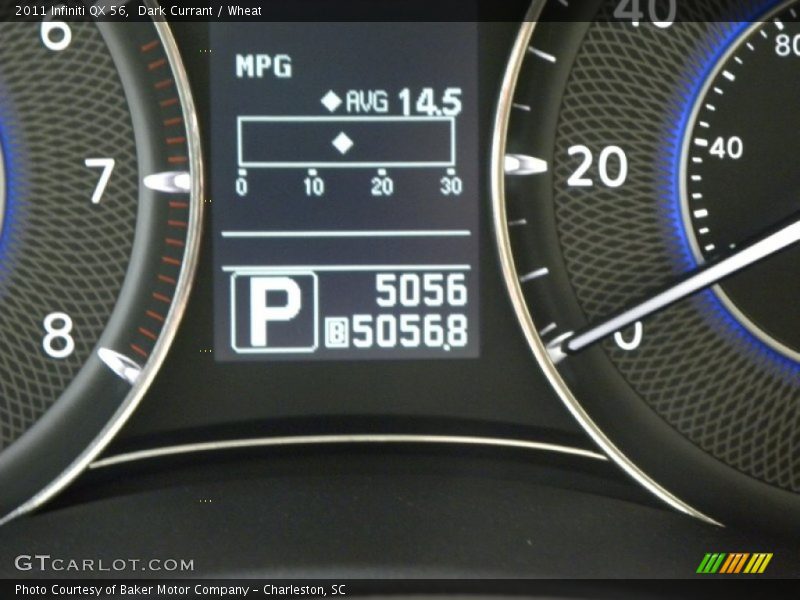 Dark Currant / Wheat 2011 Infiniti QX 56