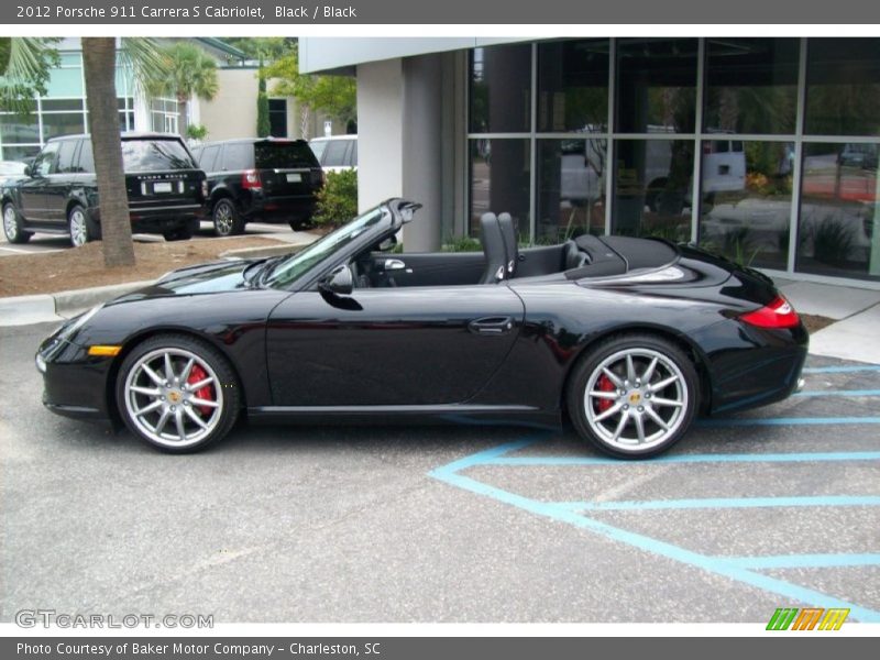  2012 911 Carrera S Cabriolet Black