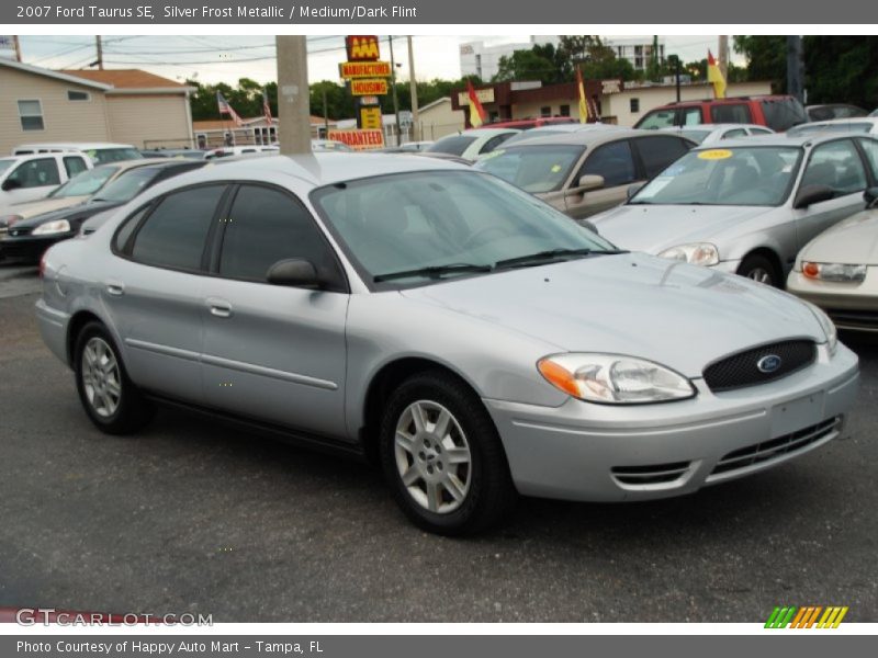 Silver Frost Metallic / Medium/Dark Flint 2007 Ford Taurus SE