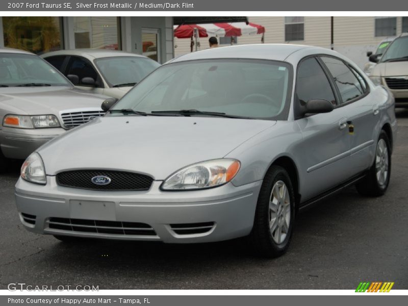 Silver Frost Metallic / Medium/Dark Flint 2007 Ford Taurus SE