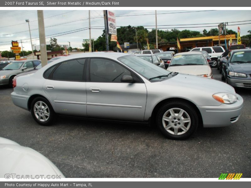 Silver Frost Metallic / Medium/Dark Flint 2007 Ford Taurus SE