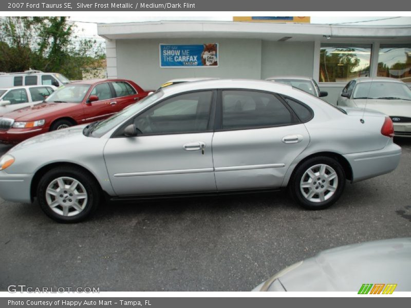 Silver Frost Metallic / Medium/Dark Flint 2007 Ford Taurus SE