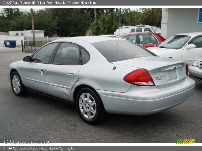 Silver Frost Metallic / Medium/Dark Flint 2007 Ford Taurus SE