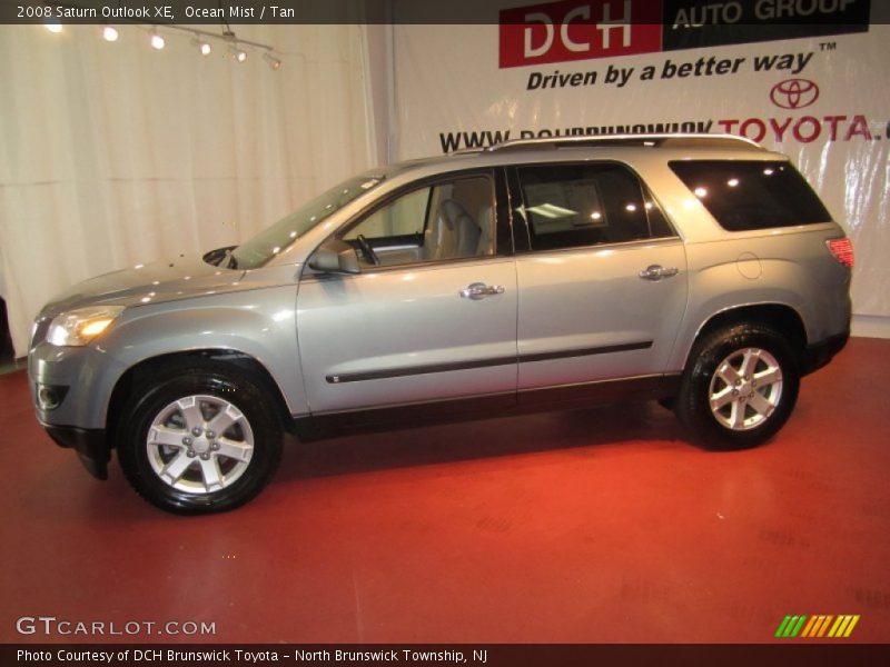 Ocean Mist / Tan 2008 Saturn Outlook XE