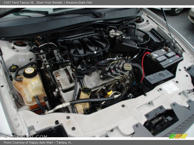 Silver Frost Metallic / Medium/Dark Flint 2007 Ford Taurus SE