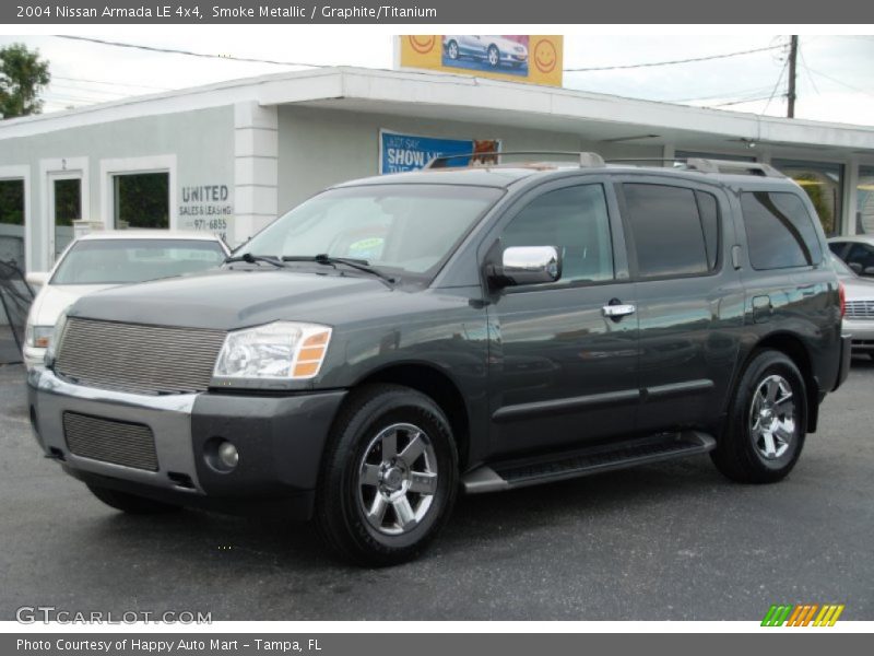 Smoke Metallic / Graphite/Titanium 2004 Nissan Armada LE 4x4