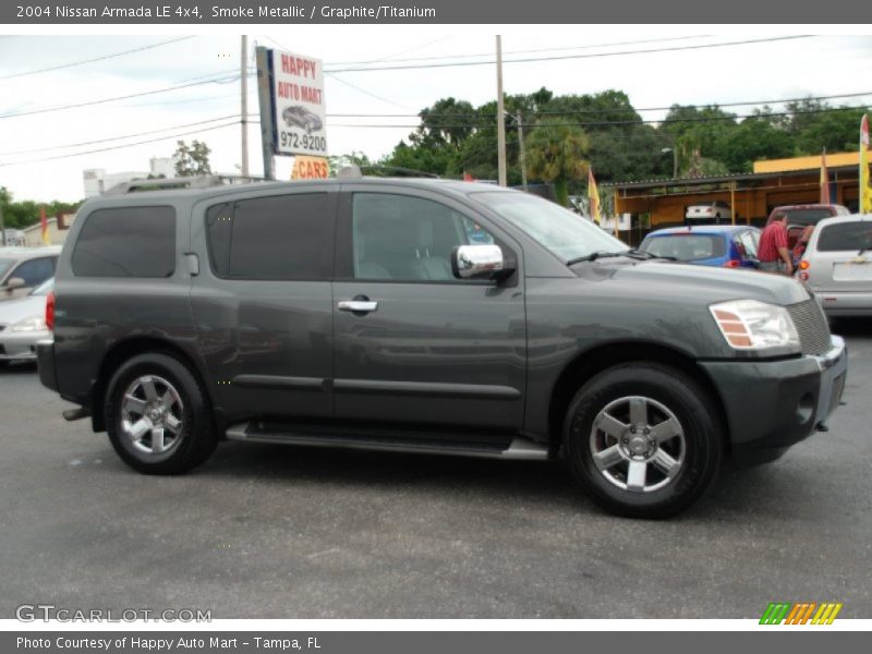 Smoke Metallic / Graphite/Titanium 2004 Nissan Armada LE 4x4