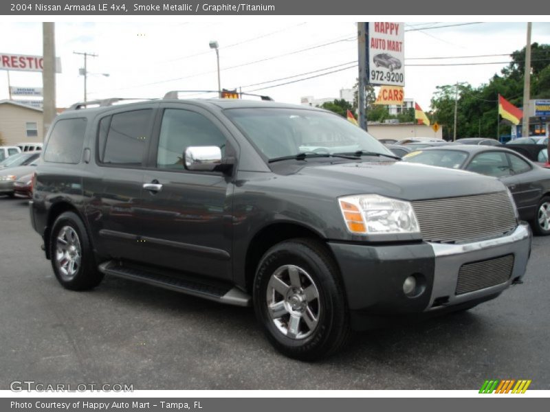 Smoke Metallic / Graphite/Titanium 2004 Nissan Armada LE 4x4
