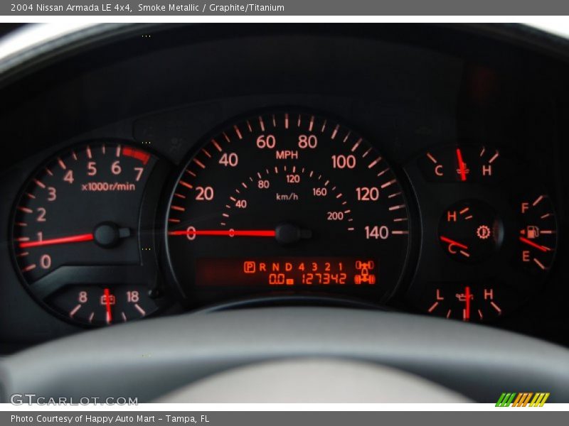 Smoke Metallic / Graphite/Titanium 2004 Nissan Armada LE 4x4