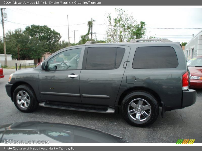 Smoke Metallic / Graphite/Titanium 2004 Nissan Armada LE 4x4