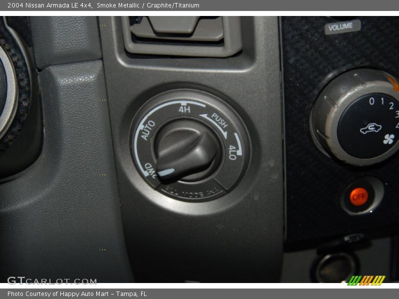 Smoke Metallic / Graphite/Titanium 2004 Nissan Armada LE 4x4