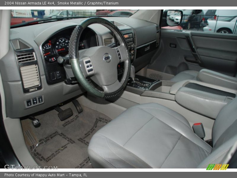 Smoke Metallic / Graphite/Titanium 2004 Nissan Armada LE 4x4