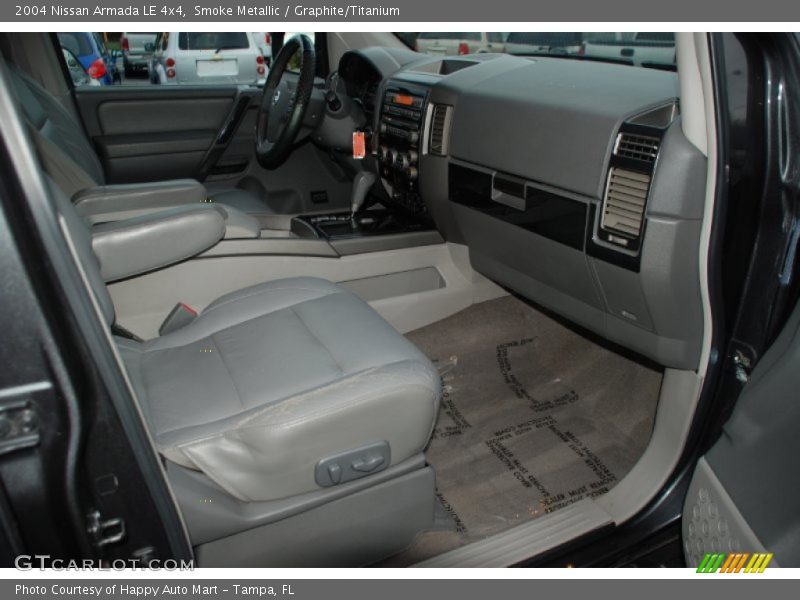 Smoke Metallic / Graphite/Titanium 2004 Nissan Armada LE 4x4