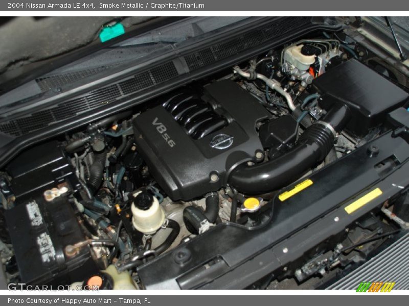 Smoke Metallic / Graphite/Titanium 2004 Nissan Armada LE 4x4