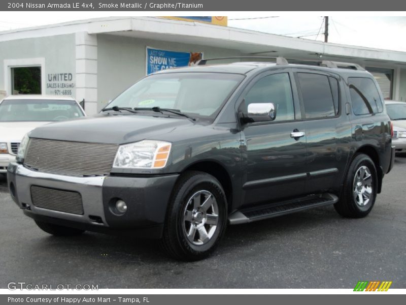 Smoke Metallic / Graphite/Titanium 2004 Nissan Armada LE 4x4