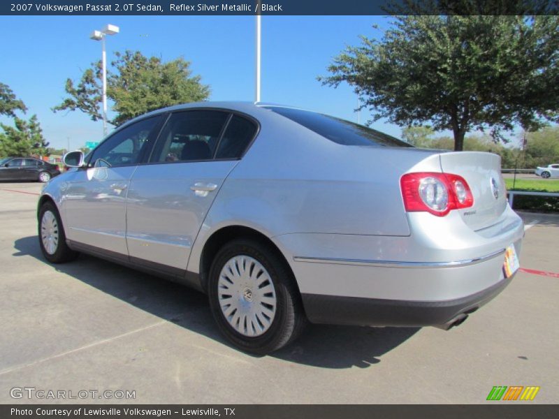 Reflex Silver Metallic / Black 2007 Volkswagen Passat 2.0T Sedan