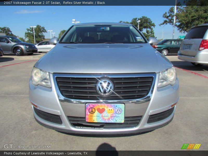 Reflex Silver Metallic / Black 2007 Volkswagen Passat 2.0T Sedan