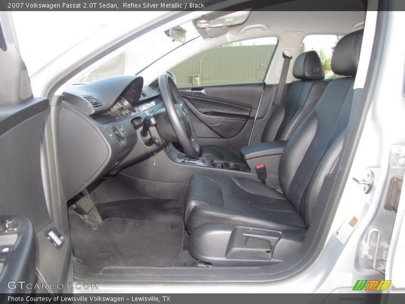 Reflex Silver Metallic / Black 2007 Volkswagen Passat 2.0T Sedan